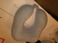 GREY NECK PILLOW